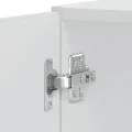 Armoires de four 2 pcs Porto blanc bois d'ingénierie