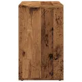 Tables gigognes 3 pcs vieux bois bois d'ingénierie