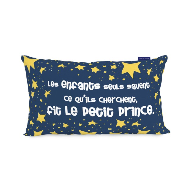 Fodera per cuscino HappyFriday Le Petit Prince Son avion Multicolore 5