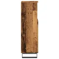 Armoire de salle de bain vieux bois 30x30x100cm bois ingénierie