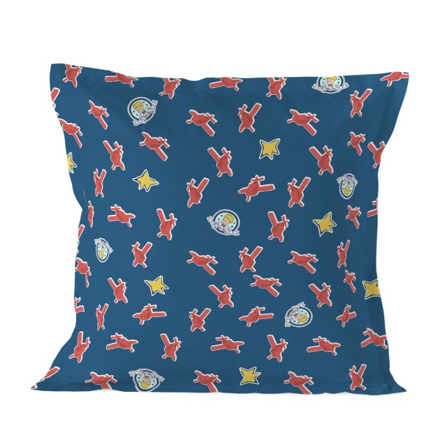 Pillowcase HappyFriday Le Petit Prince Son avion Multicolour 80 x 80 c