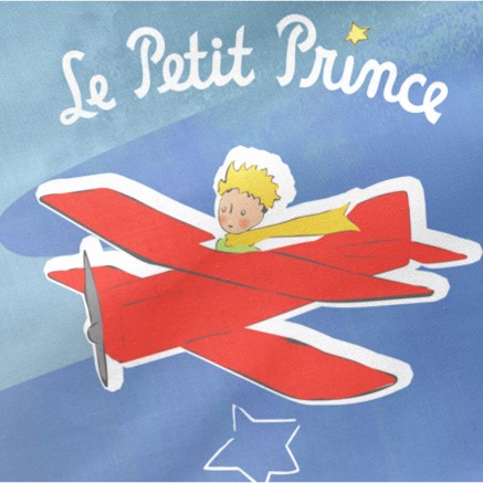 Paracolpi per culla HappyFriday Le Petit Prince Son avion Multicolore 2
