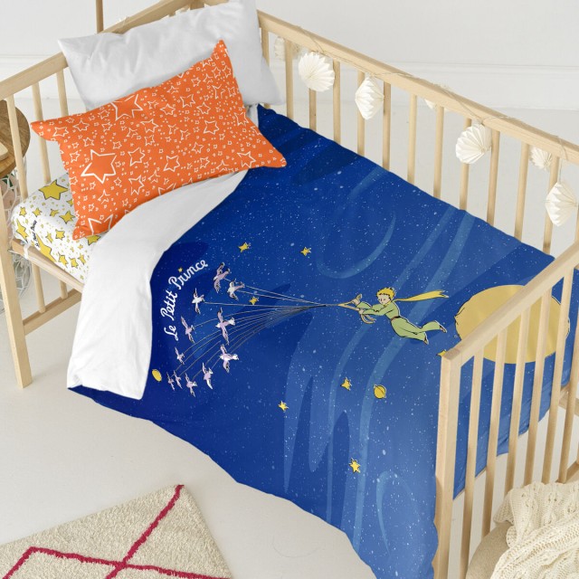 Bettbezug-Set HappyFriday Le Petit Prince Migration Bunt Babybettchen
