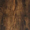 Meuble TV chêne fumé 80x31x39,5 cm bois d'ingénierie et métal
