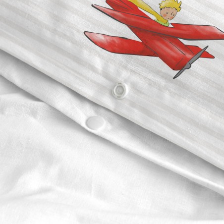 Parure de couette HappyFriday Le Petit Prince Son Monde Multicouleur L