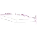 Protège-matelas blanc 90x200 cm imperméable