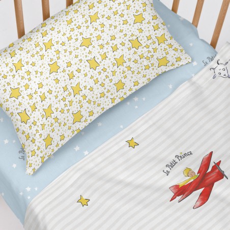 Set di Lenzuola HappyFriday Le Petit Prince Son monde Multicolore Cull