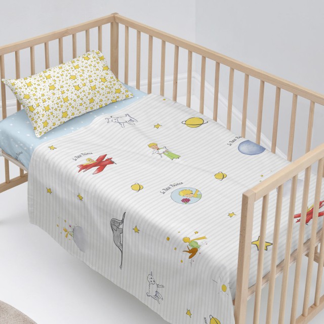 Bedding set HappyFriday Le Petit Prince Son monde Multicolour Baby Cri