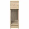 Table de chevet avec tiroir chêne sonoma 20x36x60 cm