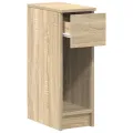 Table de chevet avec tiroir chêne sonoma 20x36x60 cm