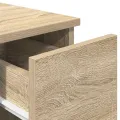Table de chevet avec tiroir chêne sonoma 20x36x60 cm
