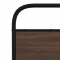Cadre de lit sans matelas 160x200 cm chêne marron