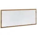Miroir de salle de bain à LED chêne artisanal bois d'ingénierie