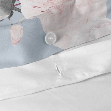 Bettdeckenbezug HappyFriday Soft Bouquet Bunt 220 x 220 cm