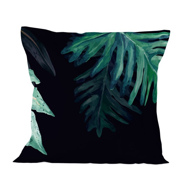 Taie d'oreiller HappyFriday Ebony Multicouleur 80 x 80 cm