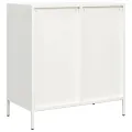 Buffet blanc 68x39x73,5 cm acier laminé à froid
