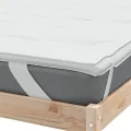 Protège-matelas blanc 200x220 cm