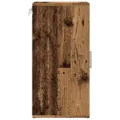 Armoire à chaussures vieux bois 32x35x70 cm bois d'ingénierie