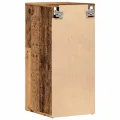 Armoire à chaussures vieux bois 32x35x70 cm bois d'ingénierie