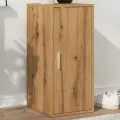Armoire à chaussures chêne artisanal bois d'ingénierie