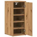 Armoire à chaussures chêne artisanal bois d'ingénierie