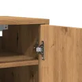 Armoire à chaussures chêne artisanal bois d'ingénierie