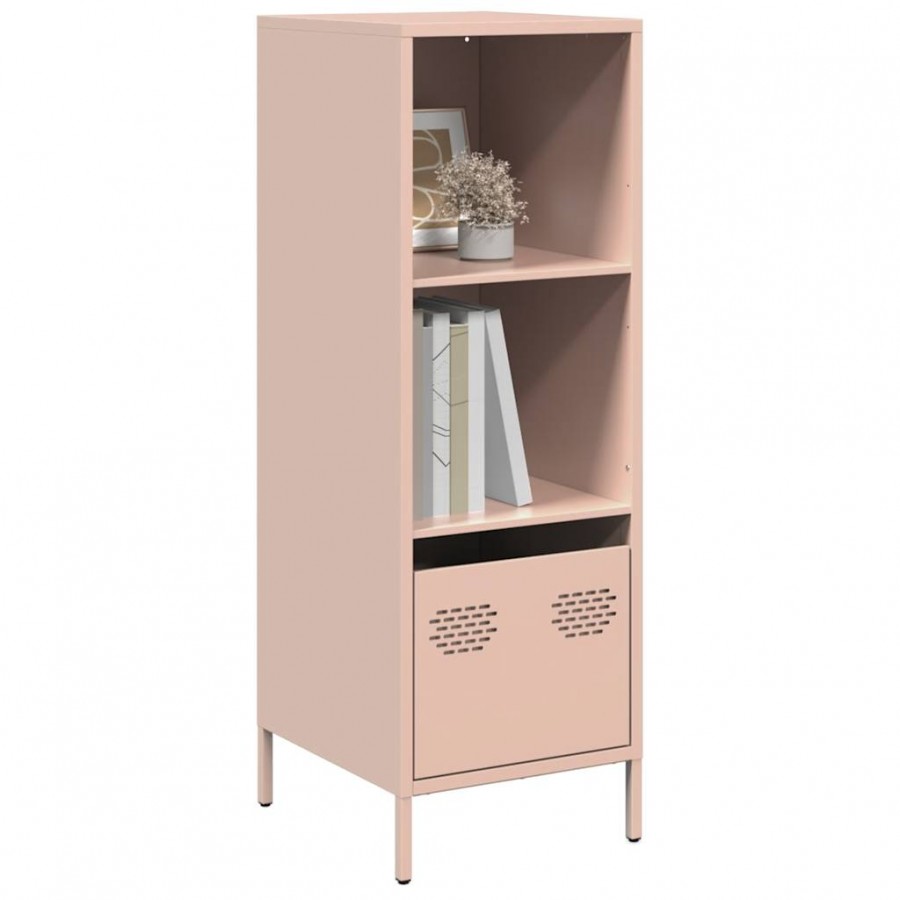 Buffet haut rose 35x39x103,5 cm acier