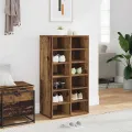 Étagère à chaussures vieux bois 54x34x100,5cm bois d'ingénierie