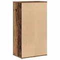 Étagère à chaussures vieux bois 54x34x100,5cm bois d'ingénierie