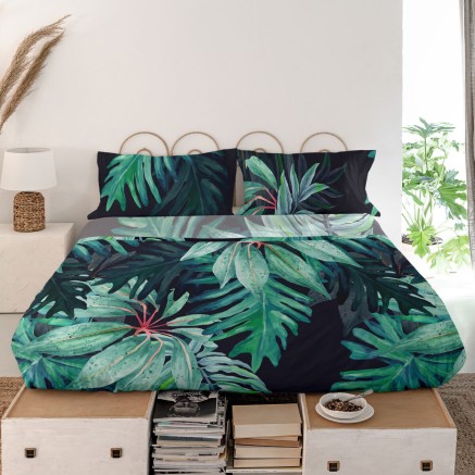 Sábana Encimera HappyFriday Ebony Multicolor 210 x 270 cm 2