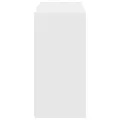 Étagères à chaussures 2 pcs empilable blanc 60x30x30,5 cm