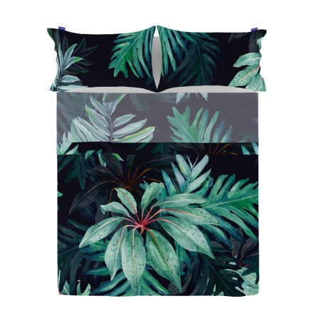 Top sheet HappyFriday Ebony Multicolour 240 x 270 cm 2