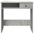 Bureau Gris béton 80x40x75 cm Aggloméré