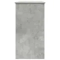 Bureau Gris béton 80x40x75 cm Aggloméré