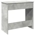 Bureau Gris béton 80x40x75 cm Aggloméré