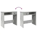 Bureau Gris béton 80x40x75 cm Aggloméré