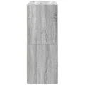 Armoires avec 2 tiroirs 2 pcs sonoma gris bois d'ingénierie