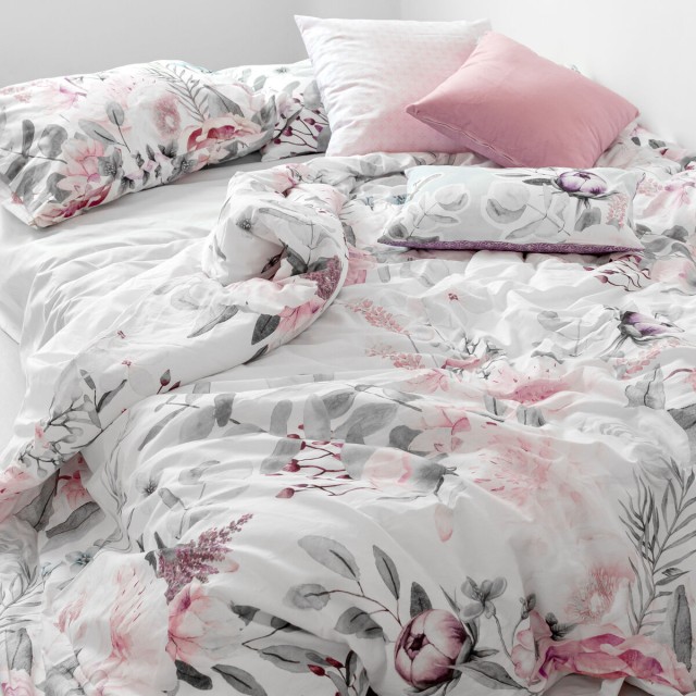 Housse de Couette HappyFriday Delicate bouquet Multicouleur 220 x 220