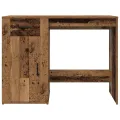 Bureau vieux bois 100x49x75 cm bois d'ingénierie