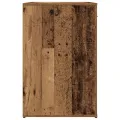 Bureau vieux bois 100x49x75 cm bois d'ingénierie