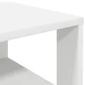 Étagère à chaussures blanc 61x32x105 cm bois d'ingénierie