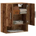 Armoire murale vieux bois 60x31x70 cm bois d'ingénierie