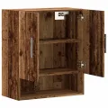 Armoire murale vieux bois 60x31x70 cm bois d'ingénierie