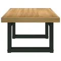 Table basse NOAIN pieds en forme de U 120x60x40 cm massif pin