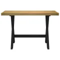 Bureau NOAIN pieds en forme de X 120x50x75 cm bois massif pin