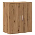 Armoire à chaussures chêne artisanal bois d'ingénierie