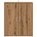 Armoire à chaussures chêne artisanal bois d'ingénierie