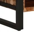 Table basse multicolore 90x50x36 cm bois de récupération massif