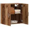 Armoire murale vieux bois 60x31x60 cm bois d'ingénierie