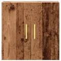 Armoire murale vieux bois 60x31x60 cm bois d'ingénierie